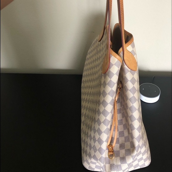 LV Neverfull GM bag/ Damier Azur Canvas - Picture 3 of 8